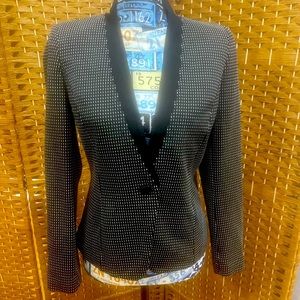 Beautiful Black and White Blazer